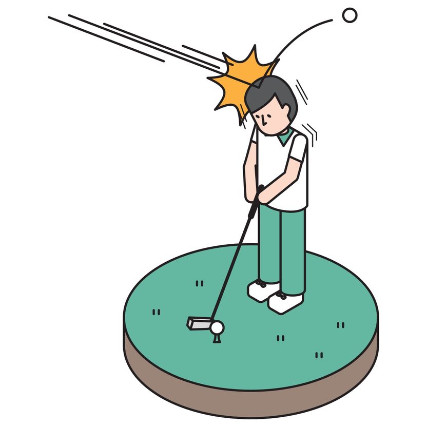 골프장에서 뒤 팀이 친 볼에 맞아 안면 부상…누구에게서 보상받아야 하나? 기사 관련이미지