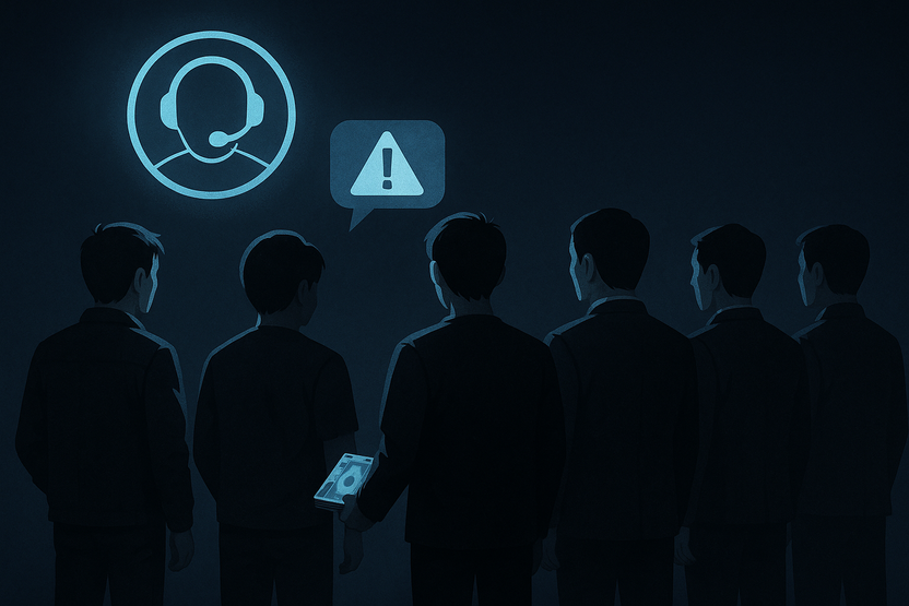 보이스피싱 수익 4억 받아 세탁… 법원 “조직원 6명 모두 실형” 기사 관련이미지