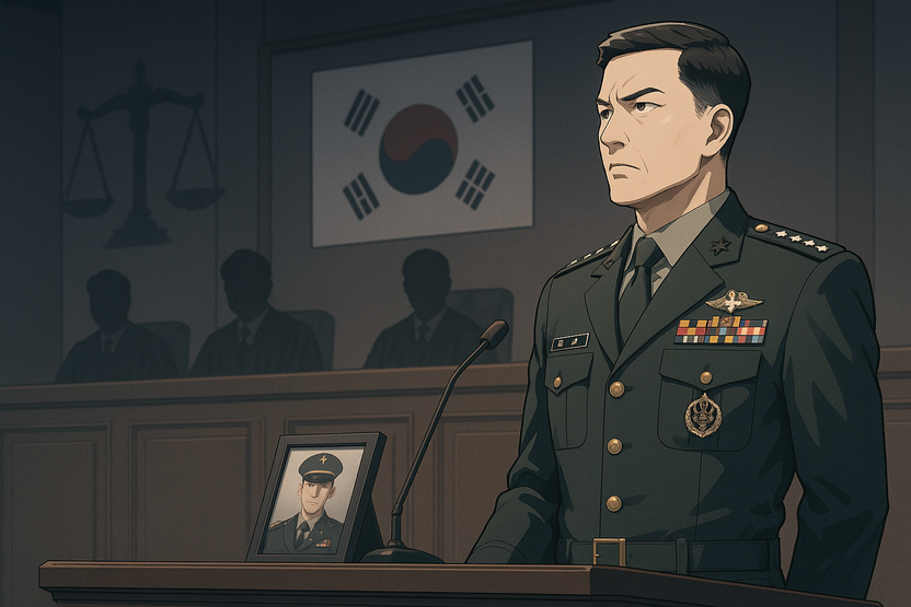 박정훈 대령 항소심, 윤석열 전 대통령 증인채택 보류..."수사 외압 의혹 먼저 조사" 기사 관련이미지