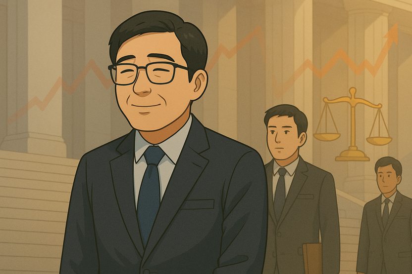 도이치모터스 주가조작 가담자, 시간이 만든 무죄... 1·2심 모두 '무죄·면소' 기사 관련이미지