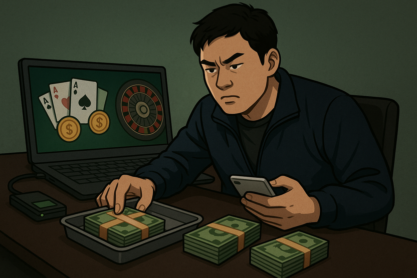 17억 도박자금 세탁 '단순 이체 업무 가담자'에게도 집행유예 기사 관련이미지