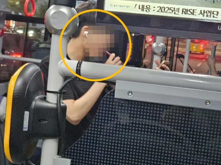 버스에서 양치한 남학생, 경범죄 처벌 가능할까 기사 관련이미지