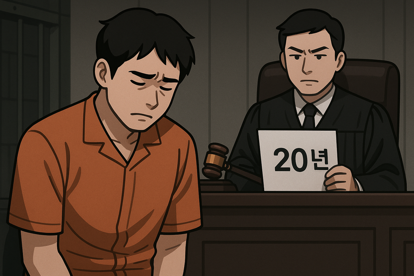 헤어지자는 말에 여자친구 목 조르고 11번 찔러 잔인하게 죽인 남성, 징역 20년 기사 관련이미지
