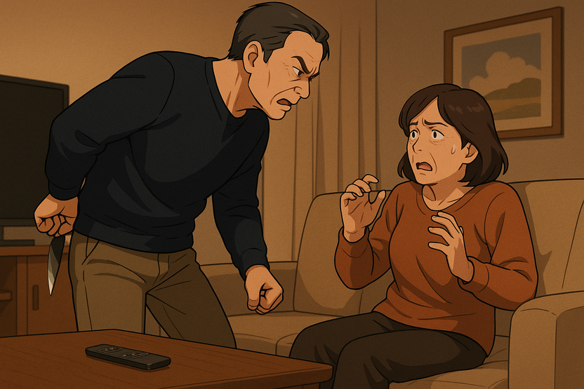 "TV 리모컨 어디있는지 모른다"고 했다는 이유로 아내 폭행한 남편 기사 관련이미지