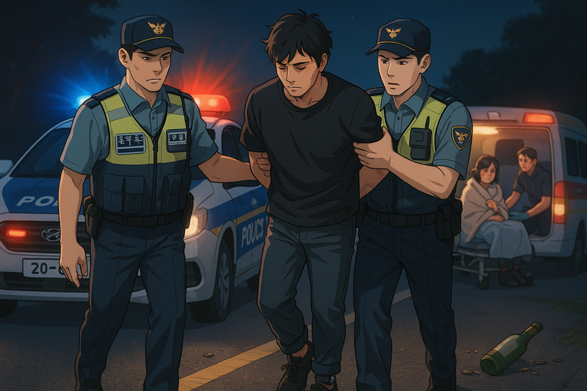 전자발찌 찬 30대, 여성 흉기로 공격하고 100km 음주운전 도주 기사 관련이미지