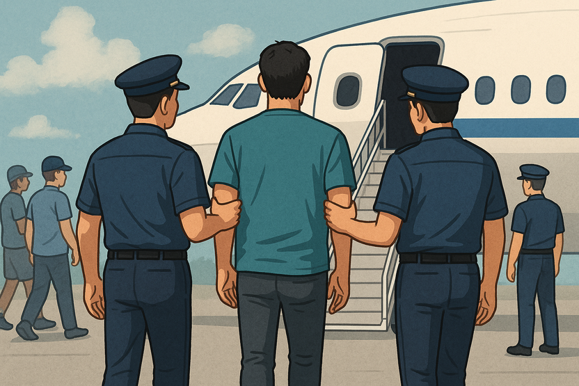 “여권 안 만든다” 2년 7개월 버틴 불법체류자, 결국 강제퇴거 기사 관련이미지