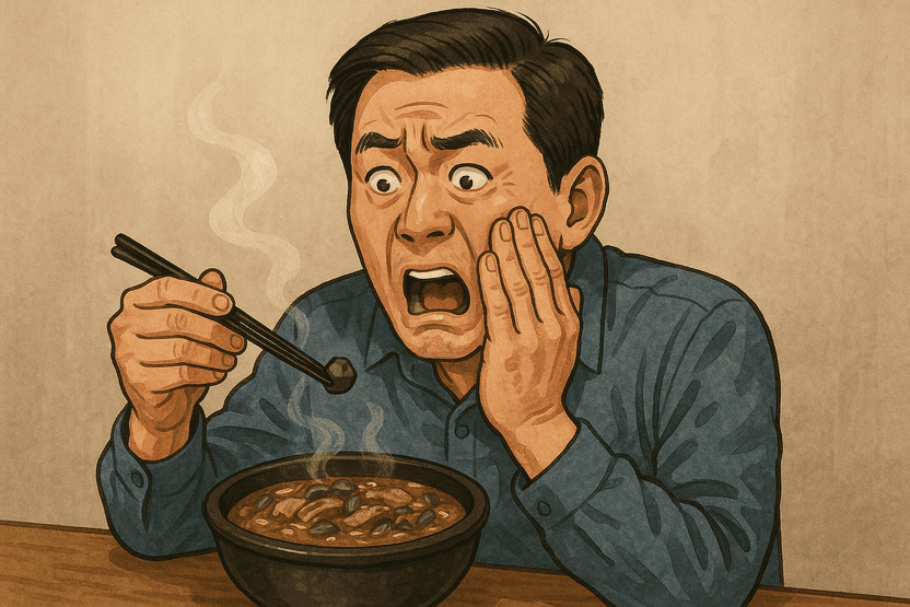 국밥 먹다가 돌 씹어 치아 부러졌는데 치료비 다 못 준다는 사장님…보상 가능할까 기사 관련이미지