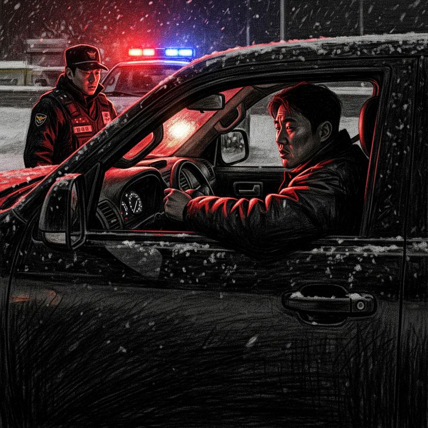 "술 마셨지만 측정 안 해"...음주 트럭기사, 사고 후 17분간 측정 거부 기사 관련이미지