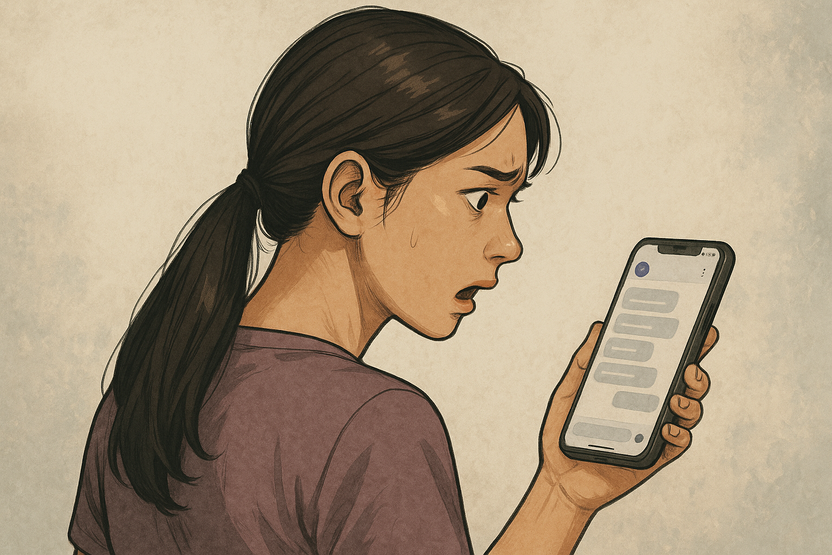 "너에게도 그렇게 해주냐" 남자친구의 전여친이 보낸 성적 DM…고소 가능성 알아보니 기사 관련이미지