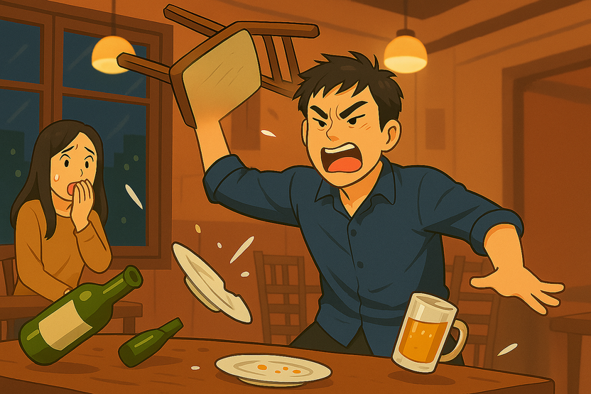집행유예 중 또 술 먹고 난동…식당 물건 던져 벌금 300만원 기사 관련이미지
