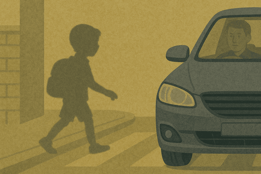 스쿨존 '퍽' 소리에 내렸지만 아이는 없었다… 2주 뒤 뺑소니범 된 운전자 기사 관련이미지