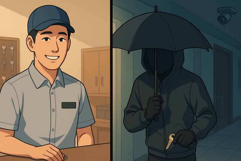 관리사무소 직원일 땐 '성실맨', 퇴사 후엔 최고급 아파트 '강도'로 돌변 기사 관련이미지