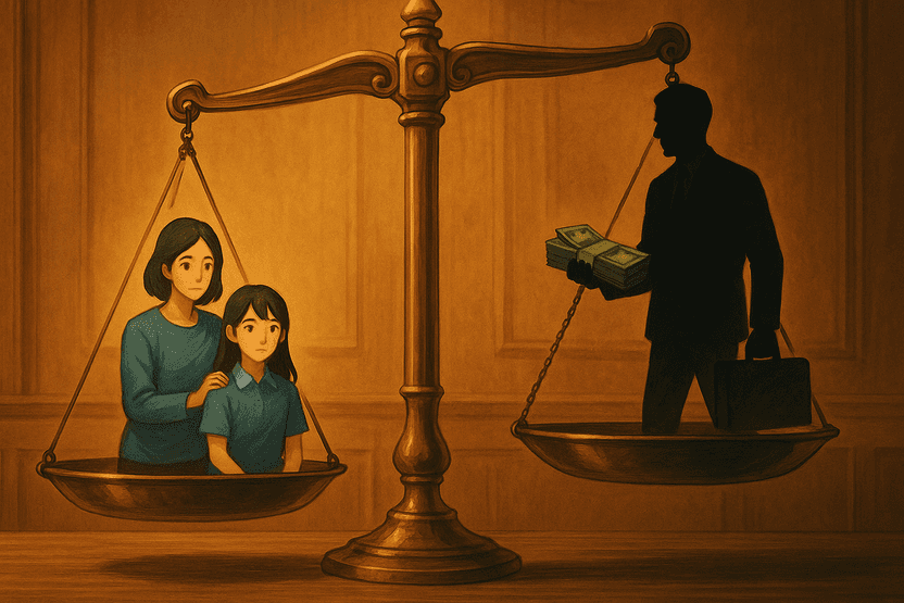 양육비는 안 주고 재산은 달라?…17년 만에 돌아온 전남편의 뻔뻔한 요구 기사 관련이미지