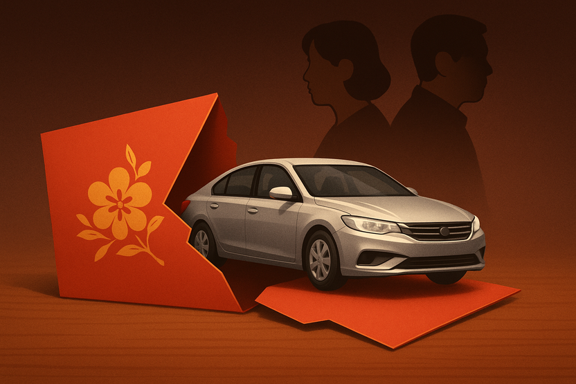 "나한테 들어온 축의금으로 산 차니까 내 것" 이혼 앞둔 남편의 주장은 통할까? 기사 관련이미지