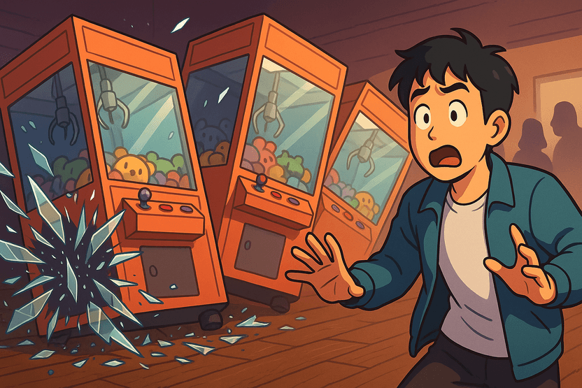 친구와 장난치다 '와르르'…인형뽑기 기계 넘어뜨렸는데 수리비 1250만원? 기사 관련이미지