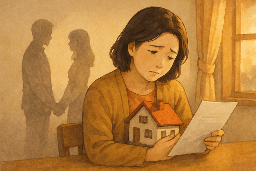 집을 지키려 위장이혼했는데…남편은 이미 다른 여자와 살림 차리고 있었습니다 기사 관련이미지