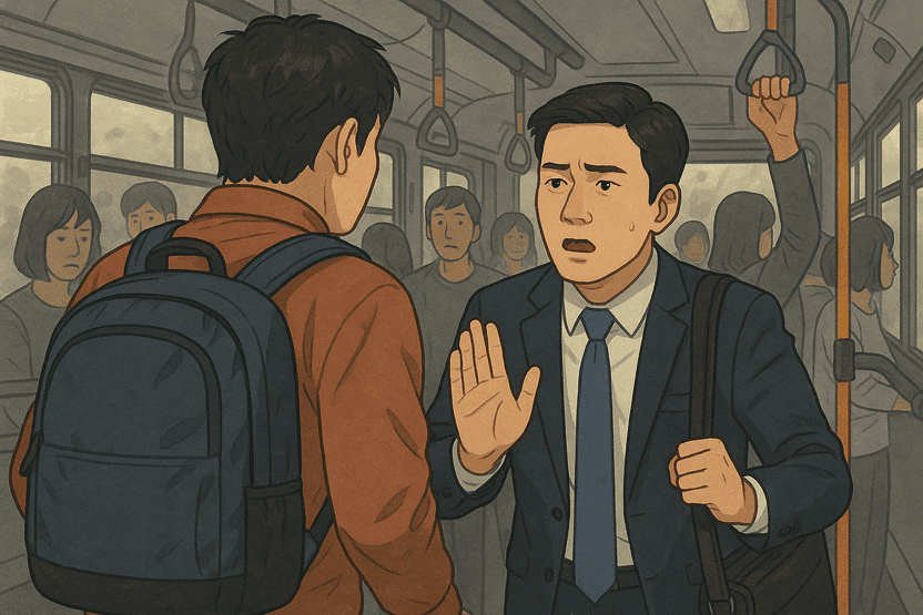 출근길 버스에서 살짝 밀었을 뿐인데⋯폭행범 몰리고 민사소송까지 당했습니다 기사 관련이미지