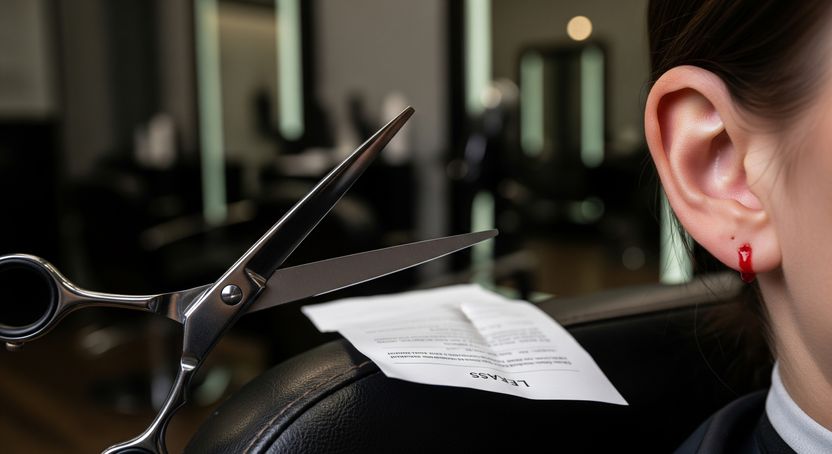 미용실 가위에 귀 잘리고 '밴드' 붙여준 디자이너…법의 심판대에 서다 기사 관련이미지