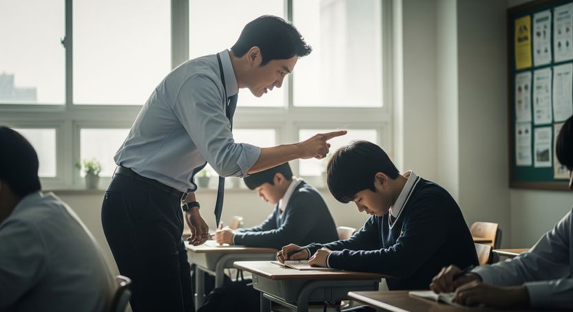 교실의 공포, 5년 만에 드러난 '뺨 체벌' 영상... 퇴직 교사 수사 착수 기사 관련이미지
