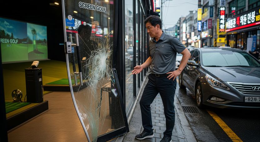 가게는 부서지는데…월 7만원 낸 보안업체는 오지 않았다 기사 관련이미지
