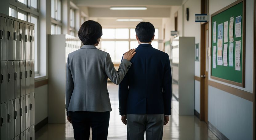 훈계 한 번에 '허리뼈 중상'…중학생에 밀쳐진 50대 여교사, 전치 12주 기사 관련이미지