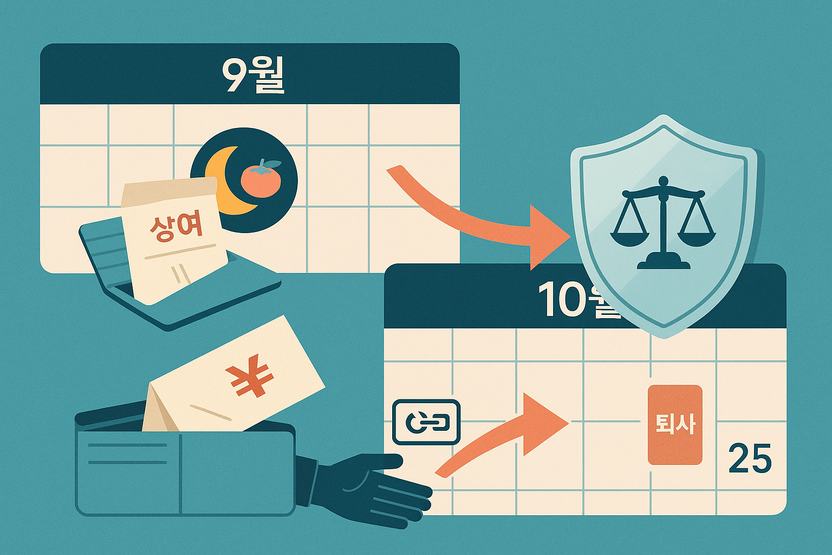 추석 상여금, 지급일에 퇴사했다고 못 준다?...신고했더니 역고소당했다 기사 관련이미지