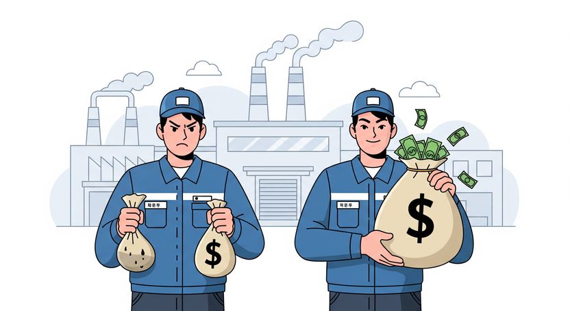 같은 날 퇴직했는데 왜 나만 못 받나요? 법원 "차별 맞다" 기사 관련이미지