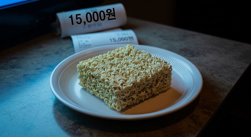 '라면 튀김' 15,000원의 진실 소비자를 울린 황당한 바가지 요금 사건 기사 관련이미지