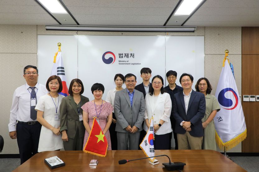 법제처, 베트남 법률전략과학연구소와 법제 협력 방안 논의 기사 관련이미지