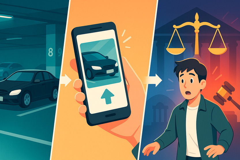 참교육 하려다 전과자 될라…주차 빌런 온라인에 박제하면 안 되는 이유 기사 관련이미지