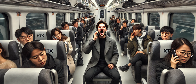 시끄러운 KTX, "이제는 법으로 잡는다" 소음 승객 법적 제재 방안은? 기사 관련이미지