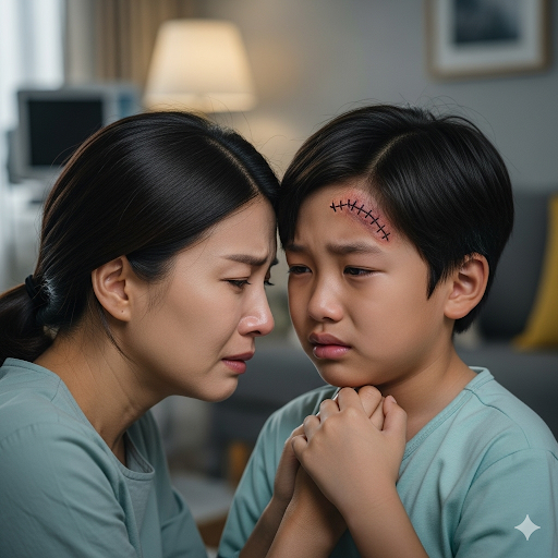 내 아이 얼굴에 평생 흉터…주먹만 한 돌 던진 10살 동급생, 처벌은 불가능한가요? 기사 관련이미지