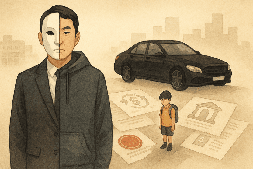 벤츠 타는 학원장, 사실혼 숨기고 '가짜 한부모' 행세...2억 빚 탕감까지 노려 기사 관련이미지