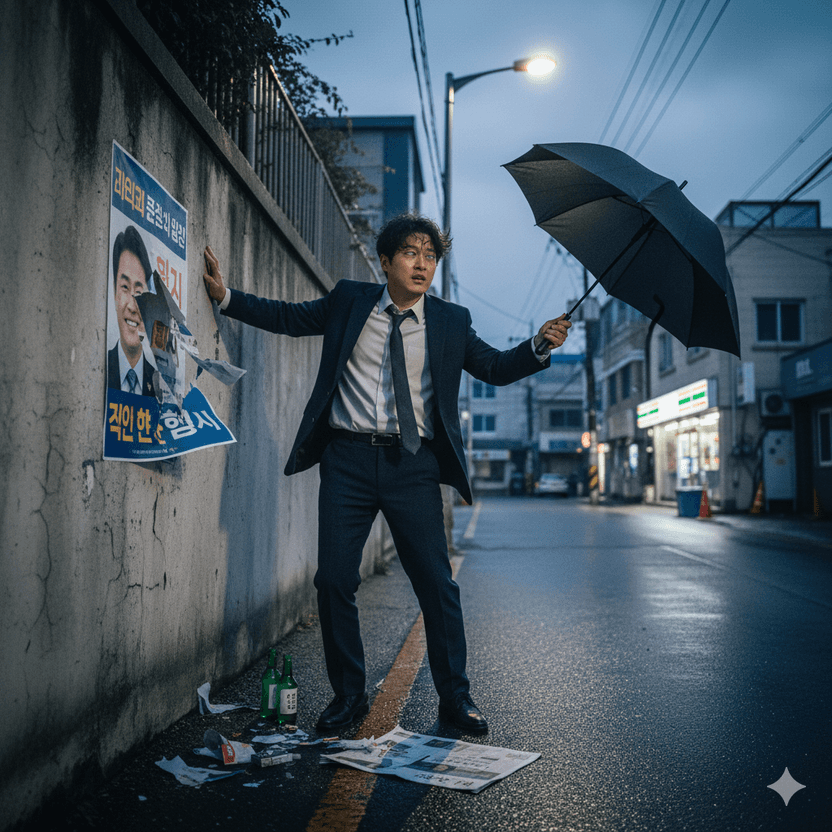 음주 후 선거벽보 훼손, '고의성' 부인이냐 '선처' 호소냐 기사 관련이미지