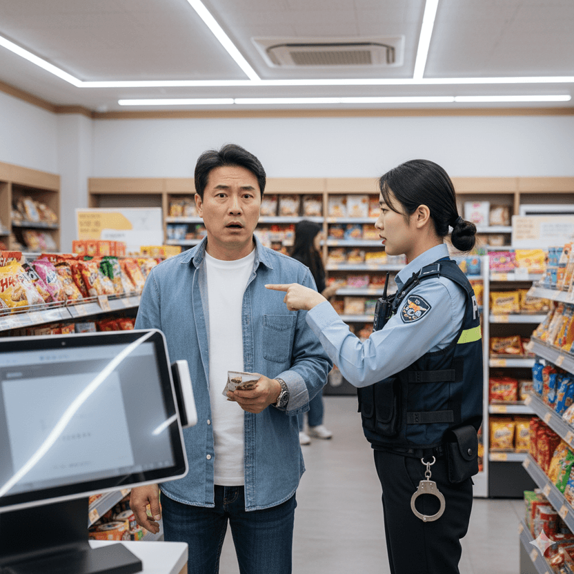 무인매장 3900원 결제 누락, 절도죄일까? 법조계 "고의성 없으면 무죄, 형사조정 필수" 기사 관련이미지