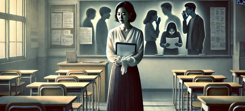 동료 교사가 학생에게 '너 걔랑 잤지?' 교실에서 시작된 끔찍한 명예훼손 기사 관련이미지