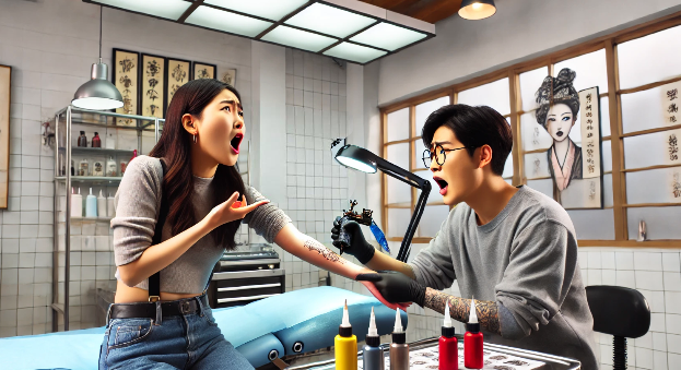 작업 땐 만족한다더니 '망한 타투'라며 수백만원 요구, 고소 협박까지 기사 관련이미지