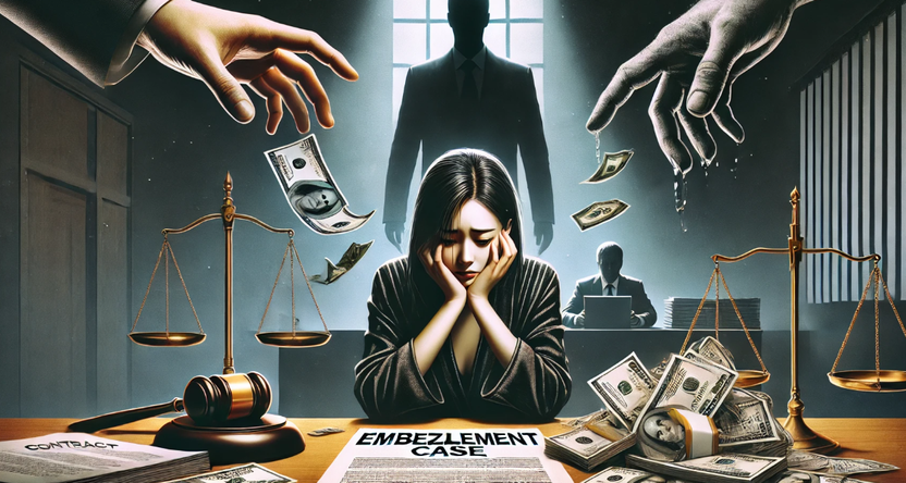 “계약금인 줄 알았는데” 사실혼 관계 남편 믿고 2400만원 썼다가 횡령범 된 여성 기사 관련이미지