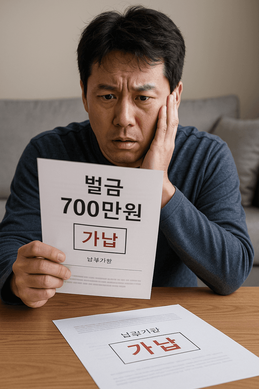 벌금 700만원 고지서의 '가납'…못 내면 재산 압류되나? 기사 관련이미지