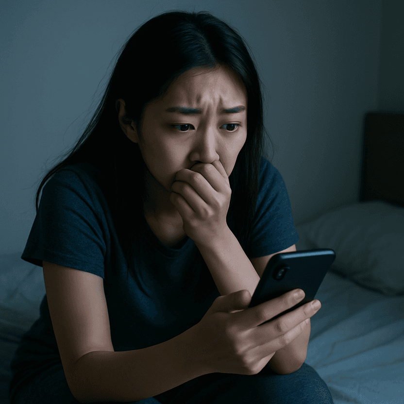 "내 얼굴이 거기 있었다"... 영상통화 한번에 '디지털 낙인'이 찍혔다 기사 관련이미지