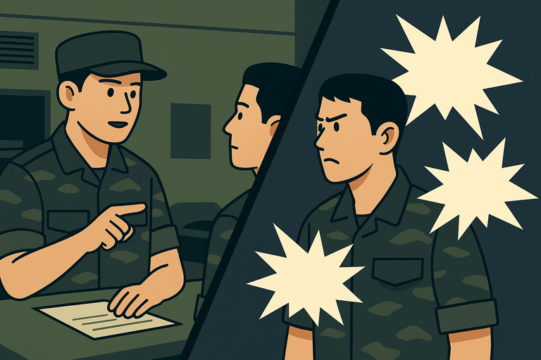 "업무 지시였다" vs "폭언 들었다"…마편 한 장에 군생활 꼬인 아들, 구제 방법은 기사 관련이미지