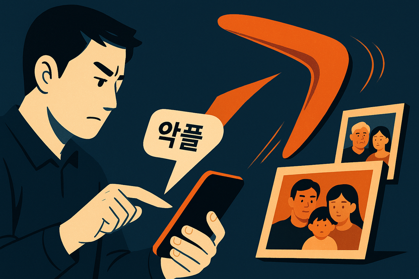 “생긴대로 사시네요” 악플 하나 남겼다가…가족 얼굴까지 공개됐습니다 기사 관련이미지