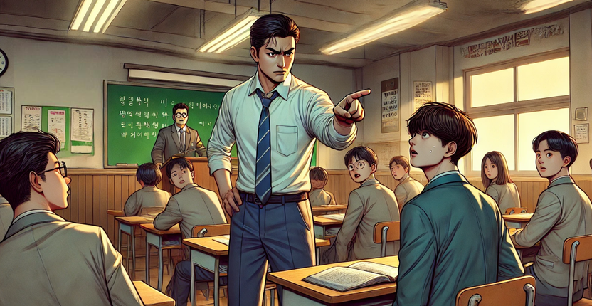 “선생님 오신다” 한마디에 멱살 잡고 “네 수준” 교사의 훈육, 어디까지인가 기사 관련이미지