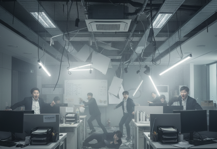 사무실 천장 붕괴, 임대인 수리 거부 임차인, 일방적 계약해지 가능할까 기사 관련이미지