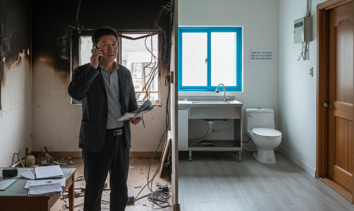 '원인불명 화재' 후 내 돈으로 집수리 19년 세입자, 연락두절 집주인에 '분통' 기사 관련이미지