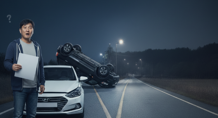 음주 전복차 2차 추돌 운전자, 어째서 '사망사고 가해자'가 됐나 기사 관련이미지