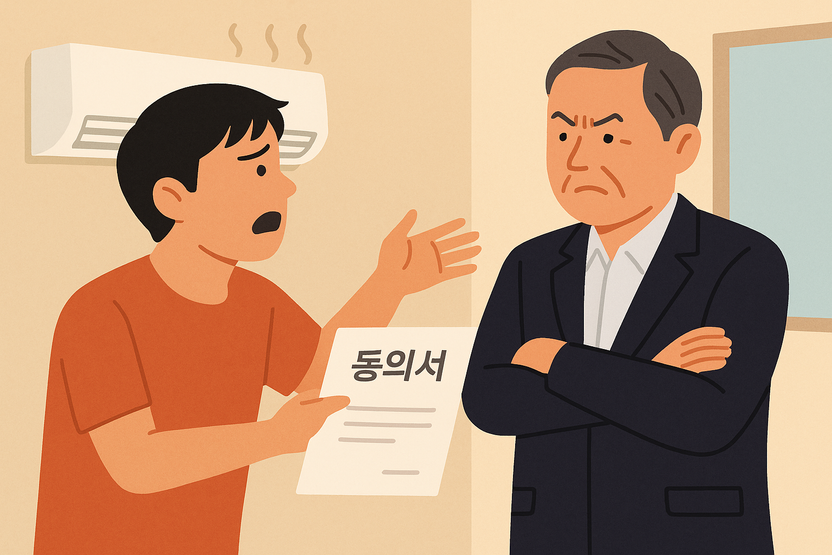 공짜 에어컨의 눈물…'내 집 아니면 안돼' 집주인 반대에 막힌 청년의 여름 기사 관련이미지