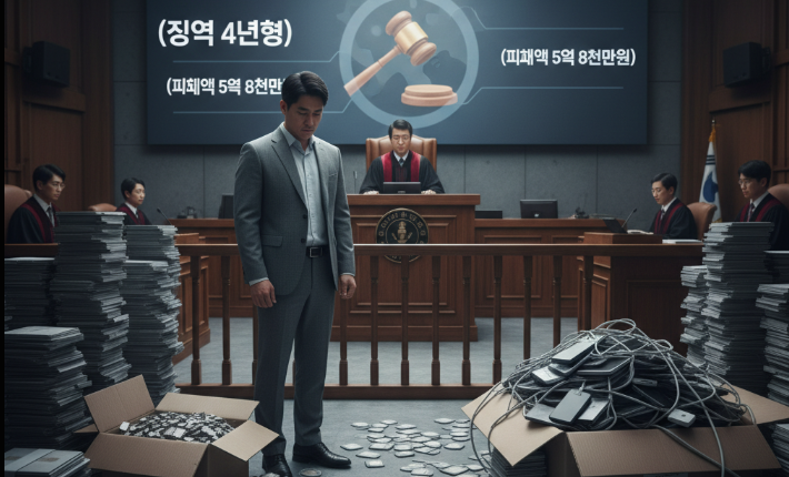 유심 '5,500개' 대포폰 대량 공급책 징역 4년 확정 기사 관련이미지