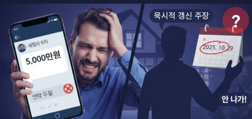 "내 집이지만 못 들어가" 세입자 잠적·묵시적 갱신 주장, 집주인 '피 말리는 한 달' 기사 관련이미지