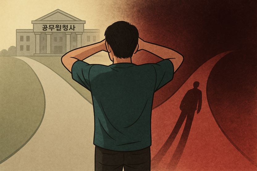 “과거 기소유예, 공무원 합격해도 알려질까요?”…한 공시생의 눈물 기사 관련이미지